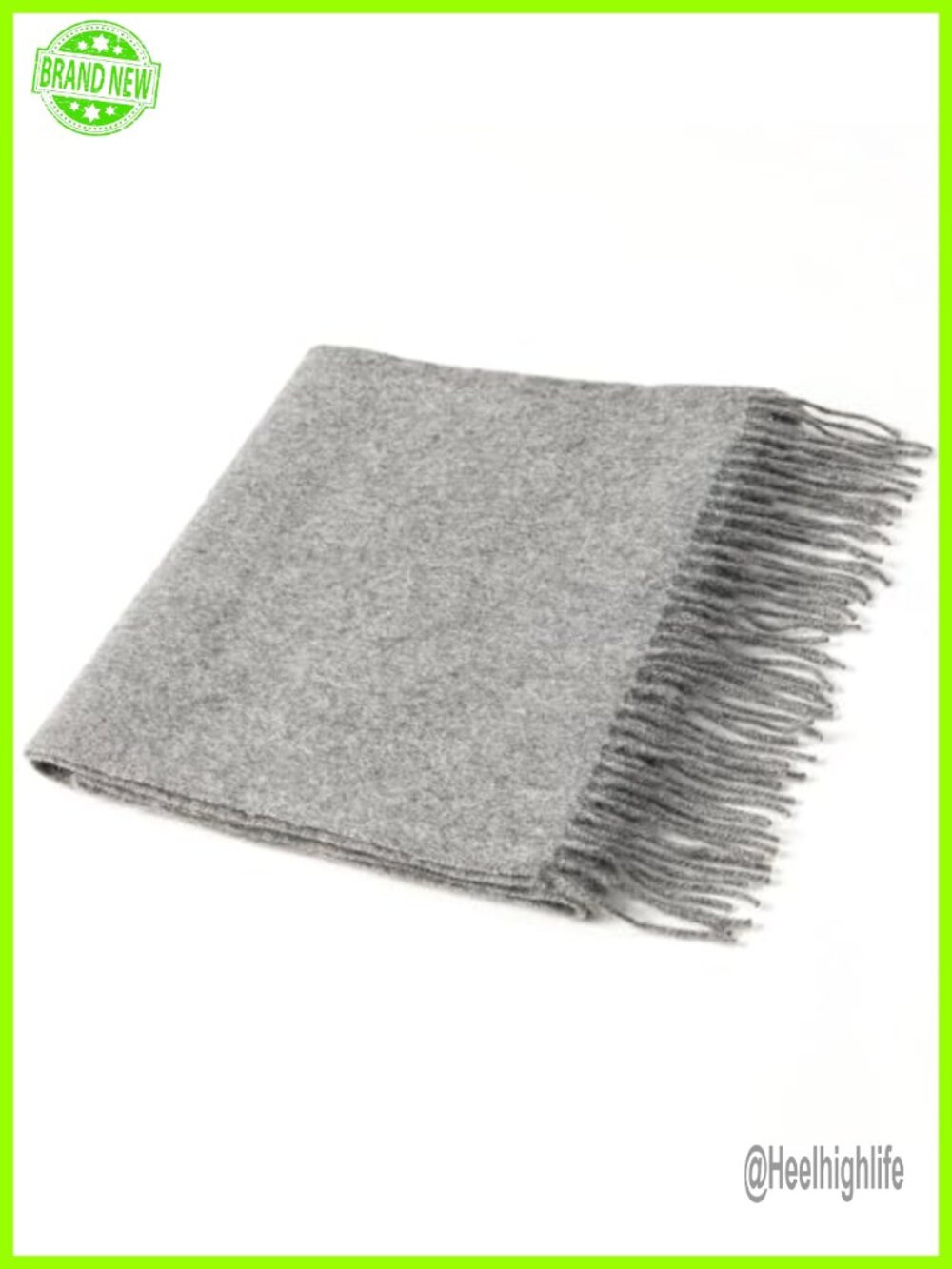 100% Cashmere Scarf Fringed Ultra Soft Large Shawl Wrap